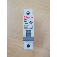 MCB Miniature Circuit Breaker - 1 Pole 20A