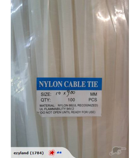 Cable Ties - 10mm x 900mm 100pcs