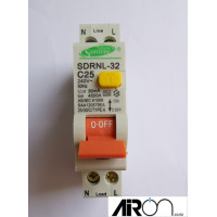 RCBO - 25A 1 Pole DIN Rail