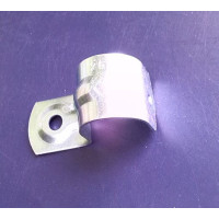 Galvanized Steel Half Saddle - 25mm 10pcs