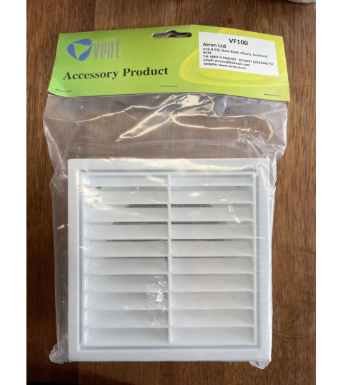 VENT Fixed Louvre Grille 100mm